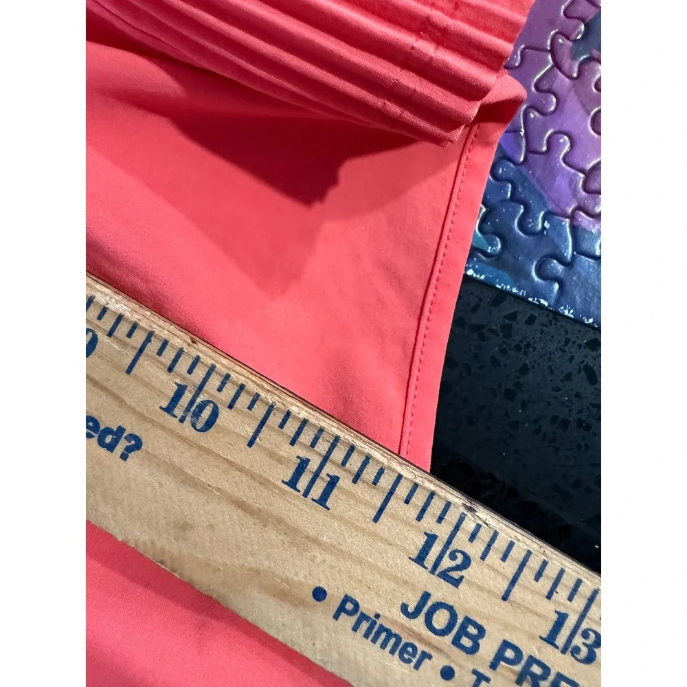 All in Motion Women Pleated Running Shorts 2 Pack Coral Pink‎ Light Blue L 10/12